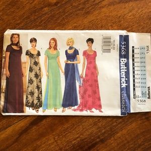 Butterick 5368 Classics evening gown vintage 90s Sewing patterns